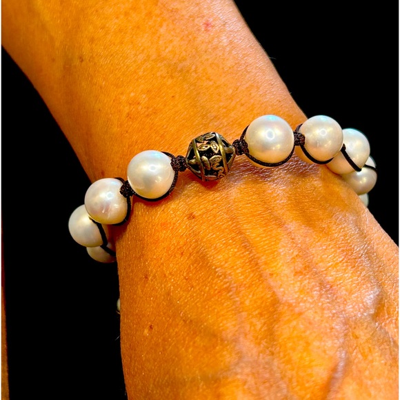 Silpada very old vintage bracelet with pearls in excellent condition. - Picture 4 of 5